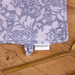 Прихватка MirSon №217 Blue patterns, 17х17 см, блакитна (2200006754459) - мініатюра 2