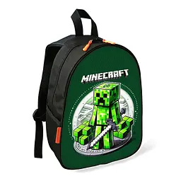 Рюкзак Minecraft Кріпер дитячий шкільний/міський 34х27х13 см для хлопчика (02445)