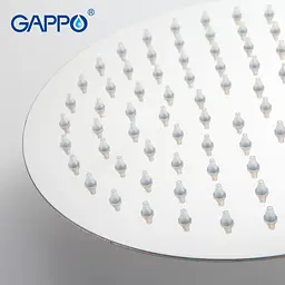 Тропічний душ Gappo G29, Ø200 мм, нержавіюча сталь, хром, Хром - мініатюра 3