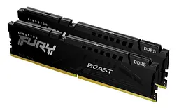 Модуль пам'яті Kingston Fury DDR5 16GB (2x8) 6000MHz Beast Black EXPO (KF560C36BBEK2-16) - мініатюра 3