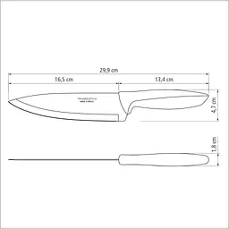Ніж Chef TRAMONTINA PLENUS, 178 мм - мініатюра 5