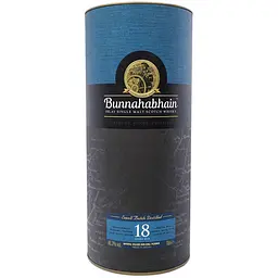 Віскі Bunnahabhain 18 yo Single Malt Scotch Whisky 46.3% 0.7 л - мініатюра 6