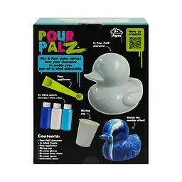 Pour Palz Набір для творчості Флюїд Арт - Каченя "Чорничне небо" ToyMonster Art.GS-G26261A - мініатюра 6