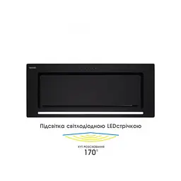 Витяжка ELEYUS INTEGRA 1200 LED 70 BL - мініатюра 9