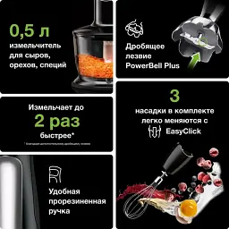 Блендер BRAUN MQ7035X BK - мініатюра 16