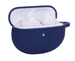 Чохол-накладка DK Silicone Candy Friendly із карабіном для Oppo Enco X (dark blue) - мініатюра 2