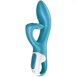 Вібратор-кролик Satisfyer Embrace Me 20.5 см бірюзовий