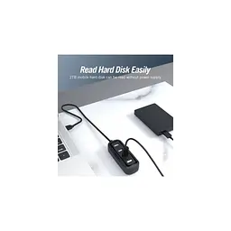 Концентратор Vention USB 2.0 to 4xUSB 2.0 0.15m black (VAS-J43-B015) - мініатюра 5
