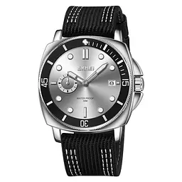 Чоловічий наручний годинник 9328SI Silver Skmei acs0030904