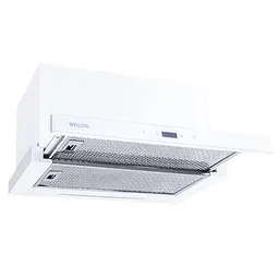 Витяжка телескопічна WEILOR PTS 6265 WH 1300 LED Strip - мініатюра 2