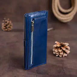Шкіряне портмоне SHVIGEL 19,5х9,5х1 см acs0016039 - мініатюра 9