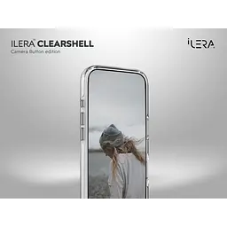 Чохол iLera ClearShell Camera Button with MagSafe для Apple iPhone 17 Pro Max Transparent (ILHsCLCaB17PrMx) [150430] - мініатюра 10