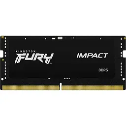 Модуль пам'яті для ноутбука SoDIMM DDR5 16GB 6000 MHz Impact XMP Kingston Fury (ex.HyperX) (KF560S38IB-16) - мініатюра 4