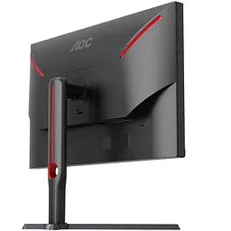 TFT 27" AOC Q27G3XMN/BK, MiniLED QHD IPS, 180Hz, 1ms, 2xHDMI, DP, HAS, Pivot, чорно-червоний - мініатюра 5
