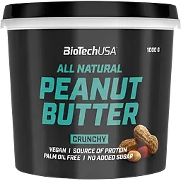 Арахисовая паста BiotechUSA Peanut Butter crunchy 1000 г