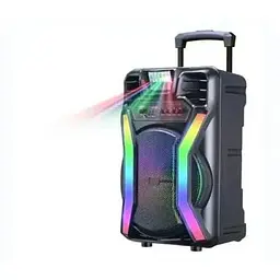 Портативна колонка XPRO HS-TS12H8 валіза 30Вт USB SD FM радіо Bluetooth 1 мікрофон ДУ (MER-15698) - мініатюра 3
