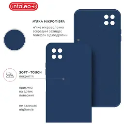 Чохол до мобільного телефона Intaleo SoftShell Samsung Galaxy A22 5G Blue (1283126557972) - мініатюра 5