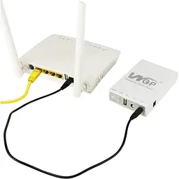 ДБЖ WGP Mini DC UPS WGP103 10400mAh 5V/9-12V з блоком живлення для роутера - мініатюра 2