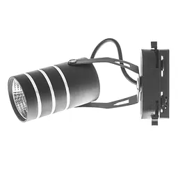 Світильник трековий поворотний LED 423/7W WW BK Brille 33-018 - мініатюра 2
