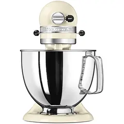Планетарний міксер KitchenAid Artisan 4.8 л кремовий (5KSM125EAC) - мініатюра 3