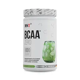 Амінокислоти BCAA ZERO, 1 кг - Зелене яблуко MST Nutrition vit0004628
