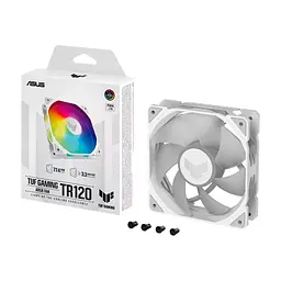 Кулер до корпусу ASUS TUF GAMING TR120 FAN ARGB WHITE (90DA0093-B09000) - мініатюра 10