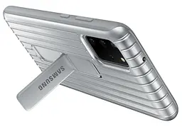 Чохол протиударний Protective Rugged Standing Cover EF-RG985CSEGRU із підставкою для Samsung Galaxy S20 Plus (6.7") Silver - мініатюра 8