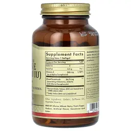 Вітамін Е Solgar Vitamin E натуральний 400 МО 268 мг 100 капсул - мініатюра 2
