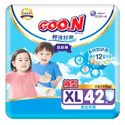 Трусики-підгузки Goo.N Slim & Comfortable Розмір 5(XL) (12-17 кг) 42 шт.