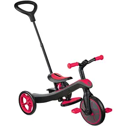 Велосипед триколісний Globber Explorer Trike 4 в 1 червоний (632-102-3) - мініатюра 2