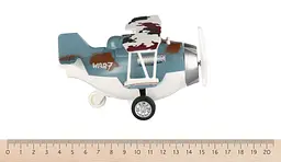Літак Same Toy Aircraft, зі світлом та музикою, синій (SY8015Ut-4) - мініатюра 2