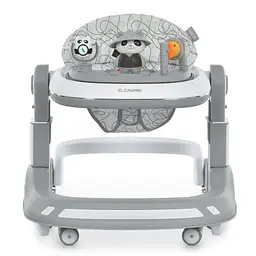 Дитячі Ходунки ME 1200 URSA Gray музика світло - мініатюра 4