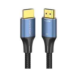 Кабель мультимедійний HDMI M to HDMI M 1.5m 16K60Hz 96Gbps gray Vention (ALVHG) - мініатюра 3