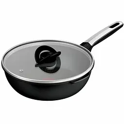 Мультисковорода Tefal Excellence Fusion з кришкою 24 см чорна (G3388402)
