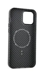 Чохол Luxo Free Air CarBon with MagSafe iPhone 12 PRO MAX Black - мініатюра 3