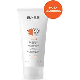 Дитячий сонцезахисний лосьйон для обличчя та тіла Babe Laboratorios Pediatric SPF 50+, 100 мл - мініатюра 3
