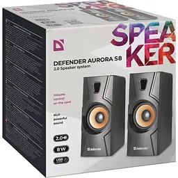 Акустична система Defender Aurora S8 Black (65408) [134866] - мініатюра 7
