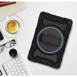 Чохол BeCover броньований протиударний Horizontal handle для Apple iPad 10.2 2019/2020/2021 Black (712150) - мініатюра 3