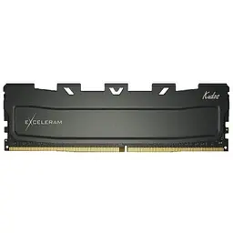 Модуль пам'яті для комп'ютера DDR4 16GB 2666 MHz Black Kudos eXceleram (EKBLACK4162619X) - мініатюра 2
