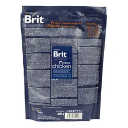 Сухий корм для котів, які мешкають у поміщенні Brit Premium by Nature Cat Indoor 300 г (курка) - мініатюра 4
