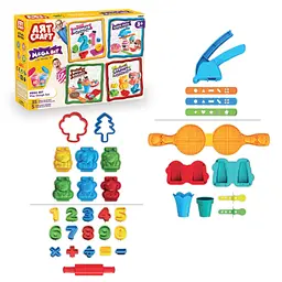 Набір для творчості Dede Art Craft Mega з тіста 200 г (3617) - мініатюра 2