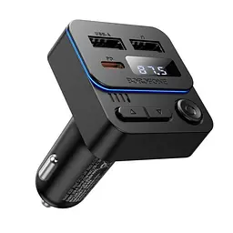Автомобільний зарядний пристрій BOROFONE BC60 Hero (USB-A/USB-C) 5V/3A/35W чорний - мініатюра 4