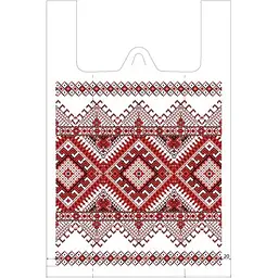 Пакет-майка BLPLA 400х600 100шт 10 Вишиванка