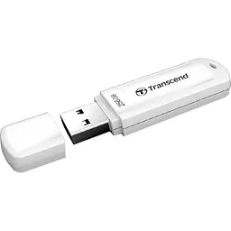 USB флеш накопичувач Transcend 256GB JetFlash 730 White USB 3.1 (TS256GJF730) - мініатюра 2