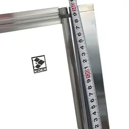 Шторки скляні на ванну Koer SR BS05-90x140-TR-01 прозоре скло Easy Clean 6 мм, хром KR5372, Універсальна, прозорий, хром - мініатюра 6