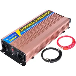 Автомобільний інвертор Pulsepad PSW-3000 12V 3000W Pure Sine Wave [111706] - мініатюра 3