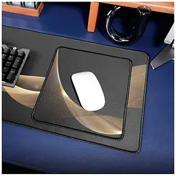 Килимок для мишки Hoco GM22 20*24 см Aurora gaming mouse pad чорний - мініатюра 4