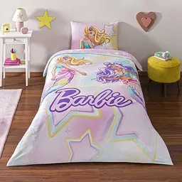 Підлітковий комплект Disney Barbie Mermaid Ранфорс / простирадло на резинці Tac pbe0051181