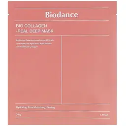 Маска для обличчя Biodance Bio Collagen Real Deep Mask Sheet 34 г (8809937360834)