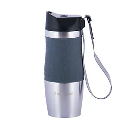 Термокухоль Kamille KM-2052 сіра 380 мл